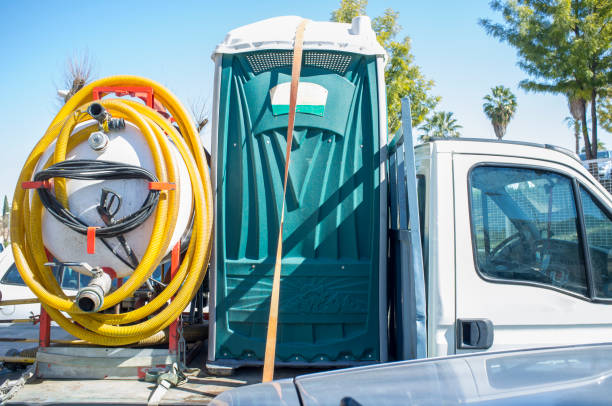 Porta potty delivery and setup in Washington, PA